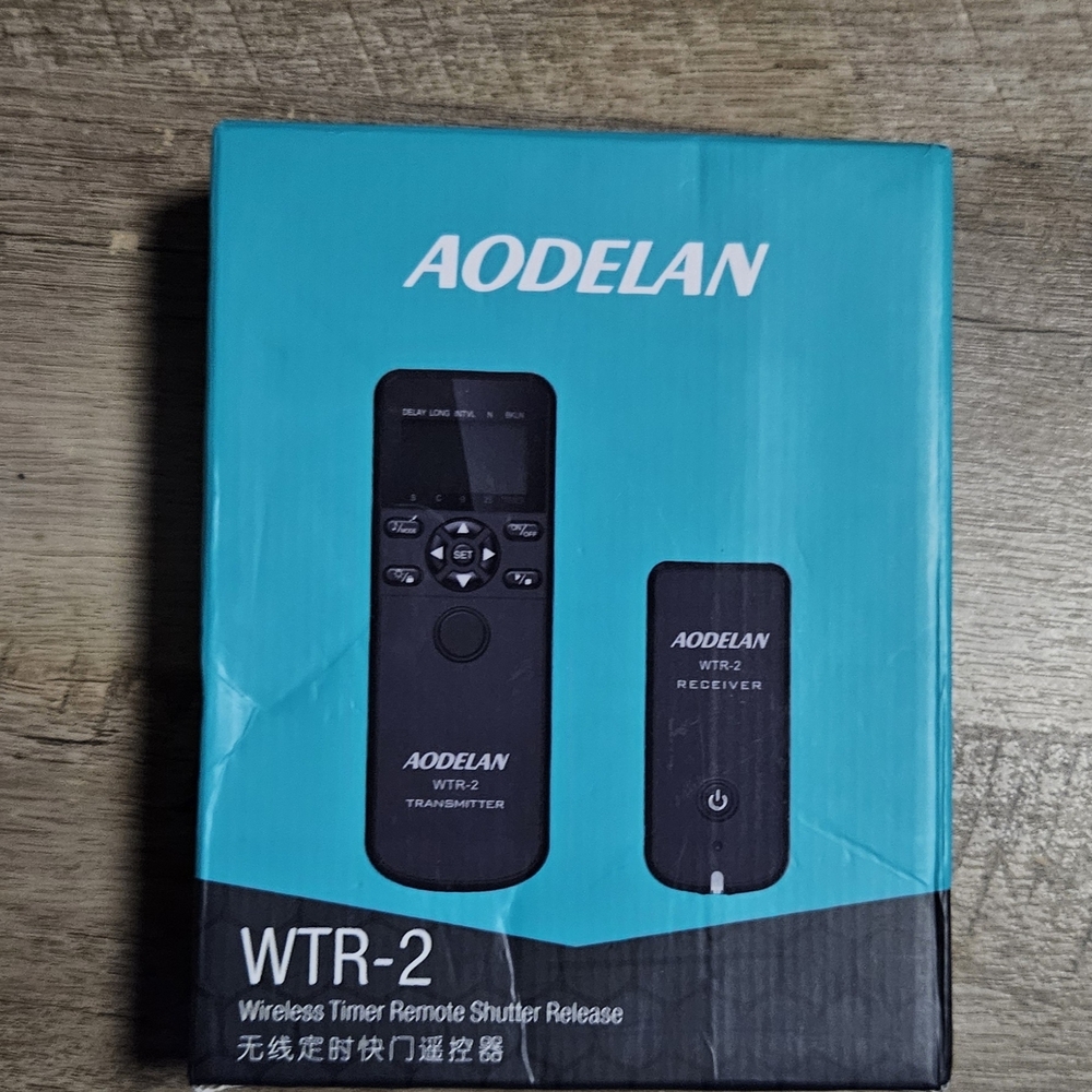 New WTR-2 Wireless Timer Remote Shutter Release for Nikon Cameras